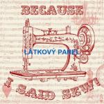 Cottonpanel - látkové panely: bavlna, úplet, teplákovina, softshell