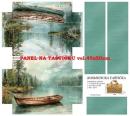 Cottonpanel - látkové panely: bavlna, úplet, teplákovina, softshell