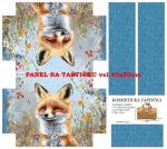 Cottonpanel - látkové panely: bavlna, úplet, teplákovina, softshell