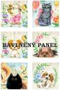 Cottonpanel - látkové panely: bavlna, úplet, teplákovina, softshell
