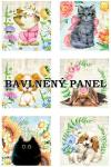 Cottonpanel - látkové panely: bavlna, úplet, teplákovina, softshell