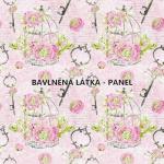 Cottonpanel - látkové panely: bavlna, úplet, teplákovina, softshell