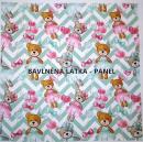 Cottonpanel - látkové panely: bavlna, úplet, teplákovina, softshell
