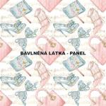 Cottonpanel - látkové panely: bavlna, úplet, teplákovina, softshell