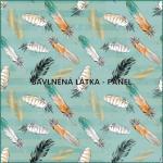 Cottonpanel - látkové panely: bavlna, úplet, teplákovina, softshell