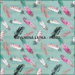 Cottonpanel - látkové panely: bavlna, úplet, teplákovina, softshell