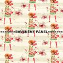 Cottonpanel - látkové panely: bavlna, úplet, teplákovina, softshell