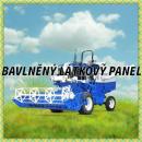 Cottonpanel - látkové panely: bavlna, úplet, teplákovina, softshell