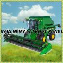 Cottonpanel - látkové panely: bavlna, úplet, teplákovina, softshell