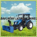 Cottonpanel - látkové panely: bavlna, úplet, teplákovina, softshell