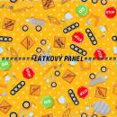 Cottonpanel - látkové panely: bavlna, úplet, teplákovina, softshell