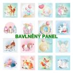 Cottonpanel - látkové panely: bavlna, úplet, teplákovina, softshell