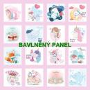 Cottonpanel - látkové panely: bavlna, úplet, teplákovina, softshell