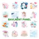 Cottonpanel - látkové panely: bavlna, úplet, teplákovina, softshell