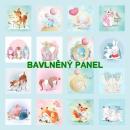 Cottonpanel - látkové panely: bavlna, úplet, teplákovina, softshell