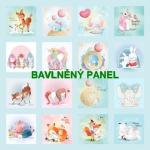 Cottonpanel - látkové panely: bavlna, úplet, teplákovina, softshell