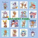 Cottonpanel - látkové panely: bavlna, úplet, teplákovina, softshell