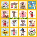 Cottonpanel - látkové panely: bavlna, úplet, teplákovina, softshell