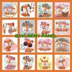 Cottonpanel - látkové panely: bavlna, úplet, teplákovina, softshell