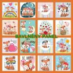 Cottonpanel - látkové panely: bavlna, úplet, teplákovina, softshell