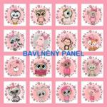 Cottonpanel - látkové panely: bavlna, úplet, teplákovina, softshell