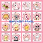 Cottonpanel - látkové panely: bavlna, úplet, teplákovina, softshell