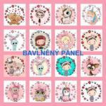 Cottonpanel - látkové panely: bavlna, úplet, teplákovina, softshell
