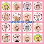Cottonpanel - látkové panely: bavlna, úplet, teplákovina, softshell