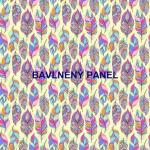 Cottonpanel - látkové panely: bavlna, úplet, teplákovina, softshell