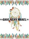 Cottonpanel - látkové panely: bavlna, úplet, teplákovina, softshell