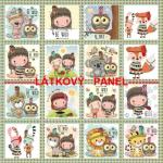Cottonpanel - látkové panely: bavlna, úplet, teplákovina, softshell