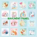 Cottonpanel - látkové panely: bavlna, úplet, teplákovina, softshell