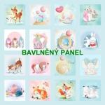 Cottonpanel - látkové panely: bavlna, úplet, teplákovina, softshell