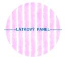 Cottonpanel - látkové panely: bavlna, úplet, teplákovina, softshell