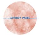 Cottonpanel - látkové panely: bavlna, úplet, teplákovina, softshell
