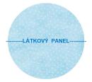 Cottonpanel - látkové panely: bavlna, úplet, teplákovina, softshell