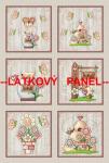 Cottonpanel - látkové panely: bavlna, úplet, teplákovina, softshell