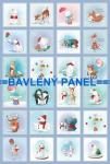 Cottonpanel - látkové panely: bavlna, úplet, teplákovina, softshell