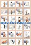Cottonpanel - látkové panely: bavlna, úplet, teplákovina, softshell