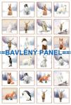 Cottonpanel - látkové panely: bavlna, úplet, teplákovina, softshell