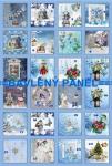 Cottonpanel - látkové panely: bavlna, úplet, teplákovina, softshell
