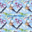 Cottonpanel - látkové panely: bavlna, úplet, teplákovina, softshell