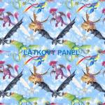 Cottonpanel - látkové panely: bavlna, úplet, teplákovina, softshell