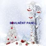 Cottonpanel - látkové panely: bavlna, úplet, teplákovina, softshell