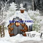 Cottonpanel - látkové panely: bavlna, úplet, teplákovina, softshell