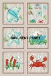 Cottonpanel - látkové panely: bavlna, úplet, teplákovina, softshell