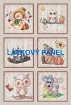 Cottonpanel - látkové panely: bavlna, úplet, teplákovina, softshell