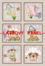 Cottonpanel - látkové panely: bavlna, úplet, teplákovina, softshell
