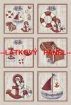 Cottonpanel - látkové panely: bavlna, úplet, teplákovina, softshell
