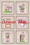 Cottonpanel - látkové panely: bavlna, úplet, teplákovina, softshell